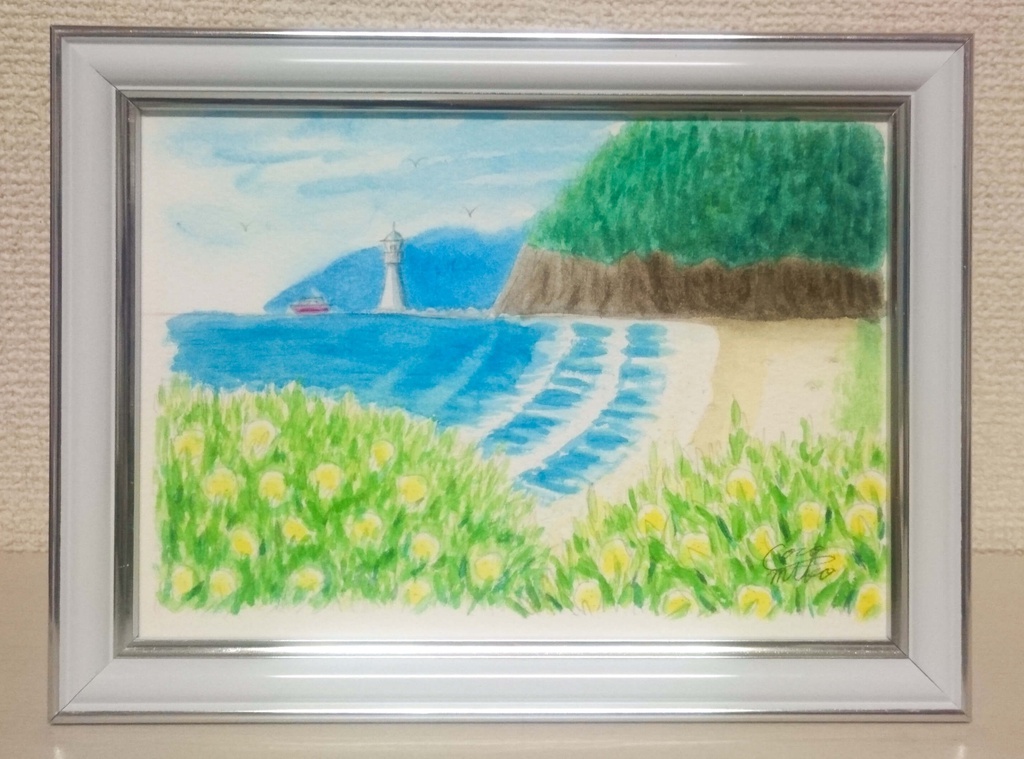 「ミカンの丘」原画4