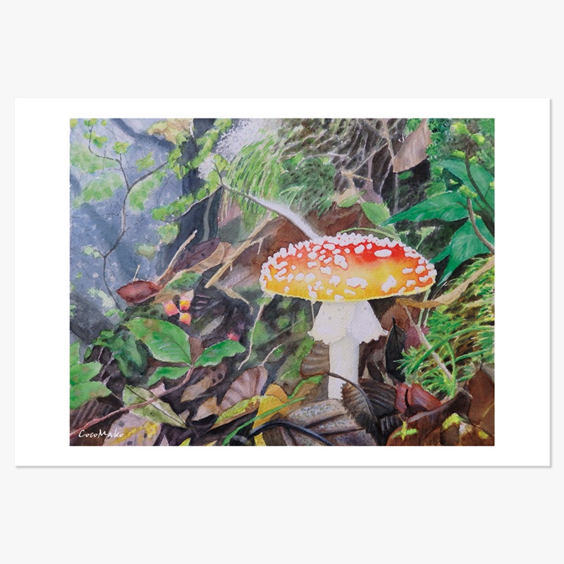 「荒地の妖精」ポストカード / "The Fairy of Wasteland" Post Card