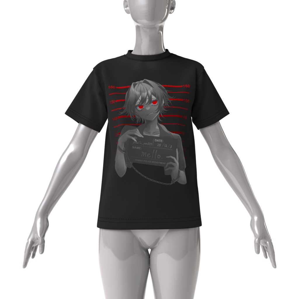 mello. マグショットTシャツ 《全2色》