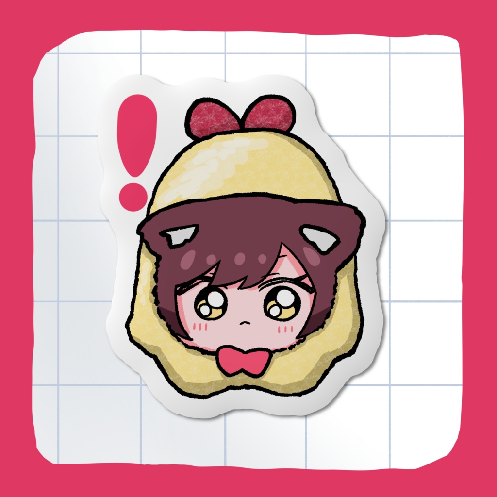 ねこマグネット（えび天）