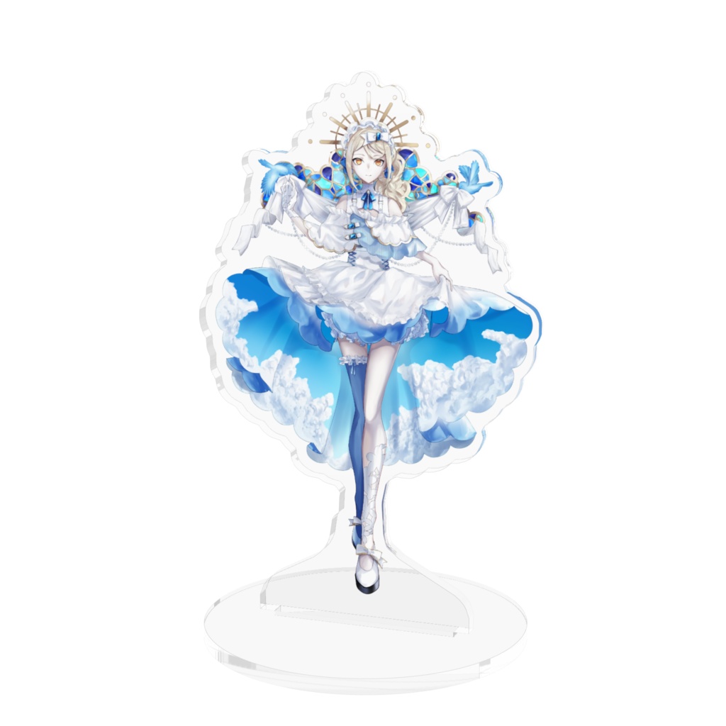 空柄ドレス三姉妹アクリルスタンド