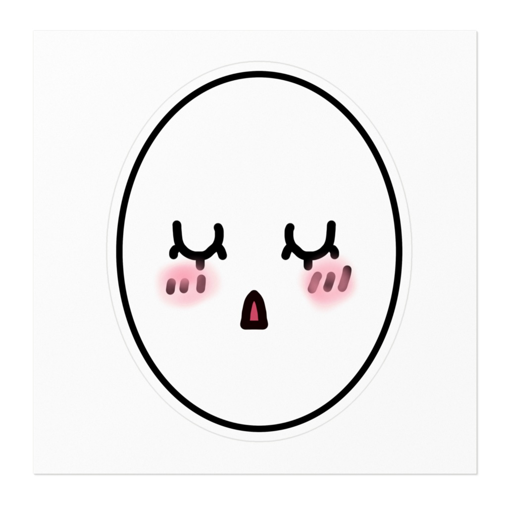 御琴怜華たまごの姿 ステッカー