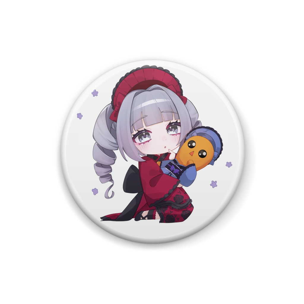 御琴怜華ミニキャラ缶バッジ(小)