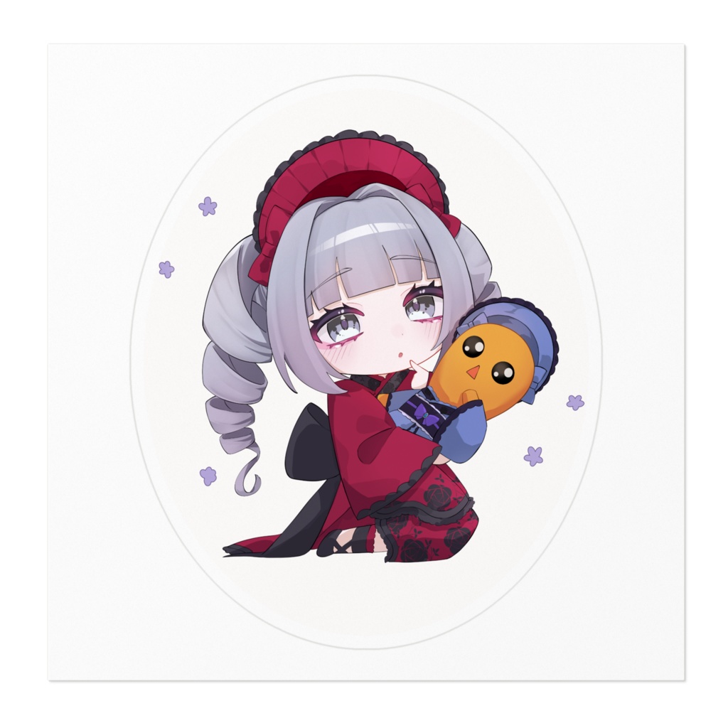 御琴怜華ミニキャラステッカー