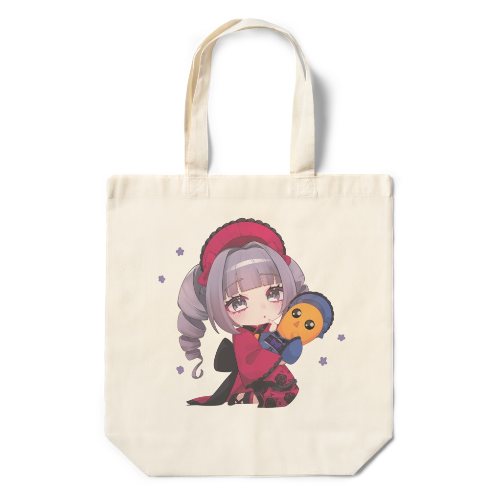 御琴怜華ミニキャラ　エコバッグ