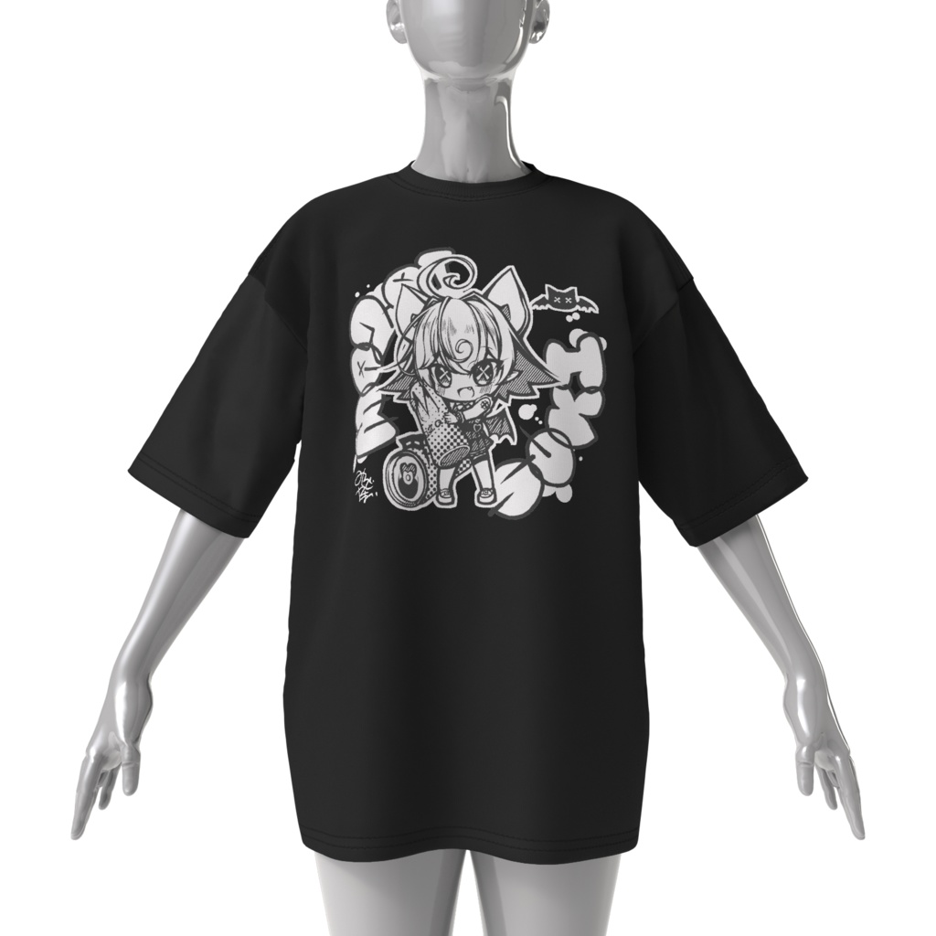 ビッグシルエットTシャツ-MAZAISUKI