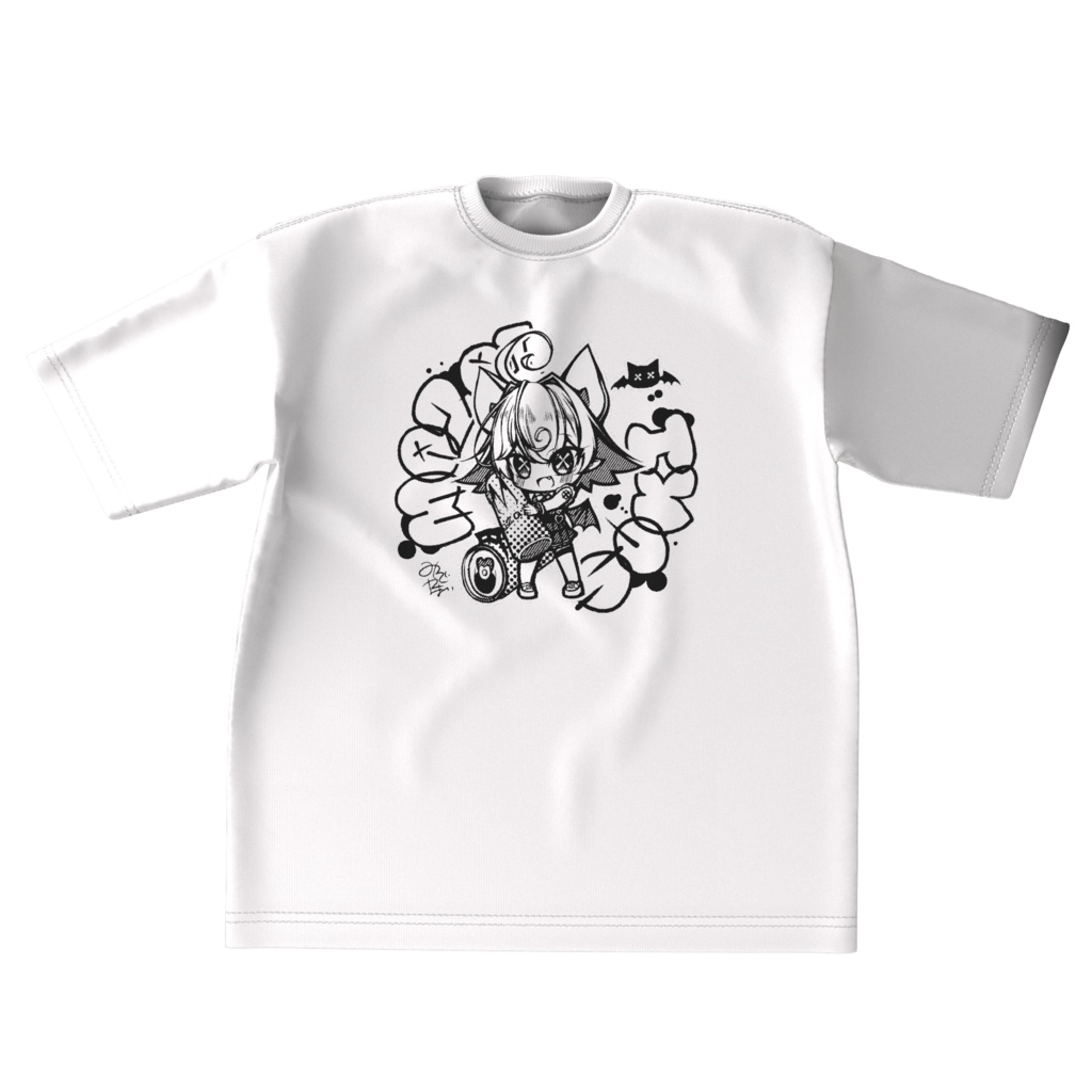 ビッグシルエットTシャツ-MAZAISUKI