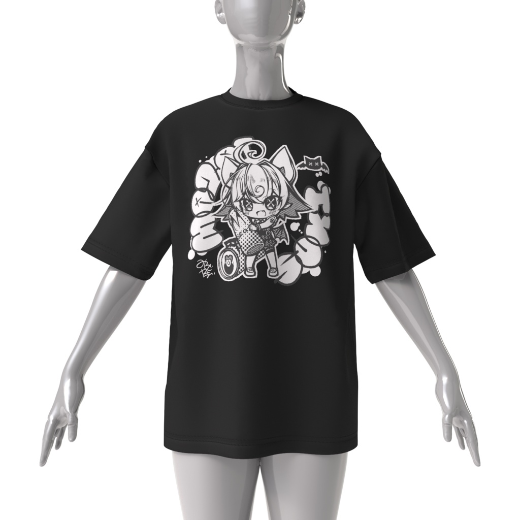 ビッグシルエットTシャツ-MAZAISUKI