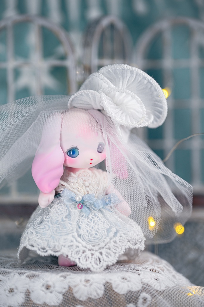 [Cocoriang + Kumukuku サイズ] ホワイトレースドレス / White Lace Dress  - 即納/Ready to ship