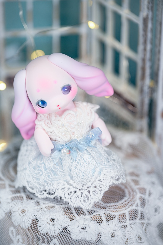 [Cocoriang + Kumukuku サイズ] ホワイトレースドレス / White Lace Dress  - 即納/Ready to ship
