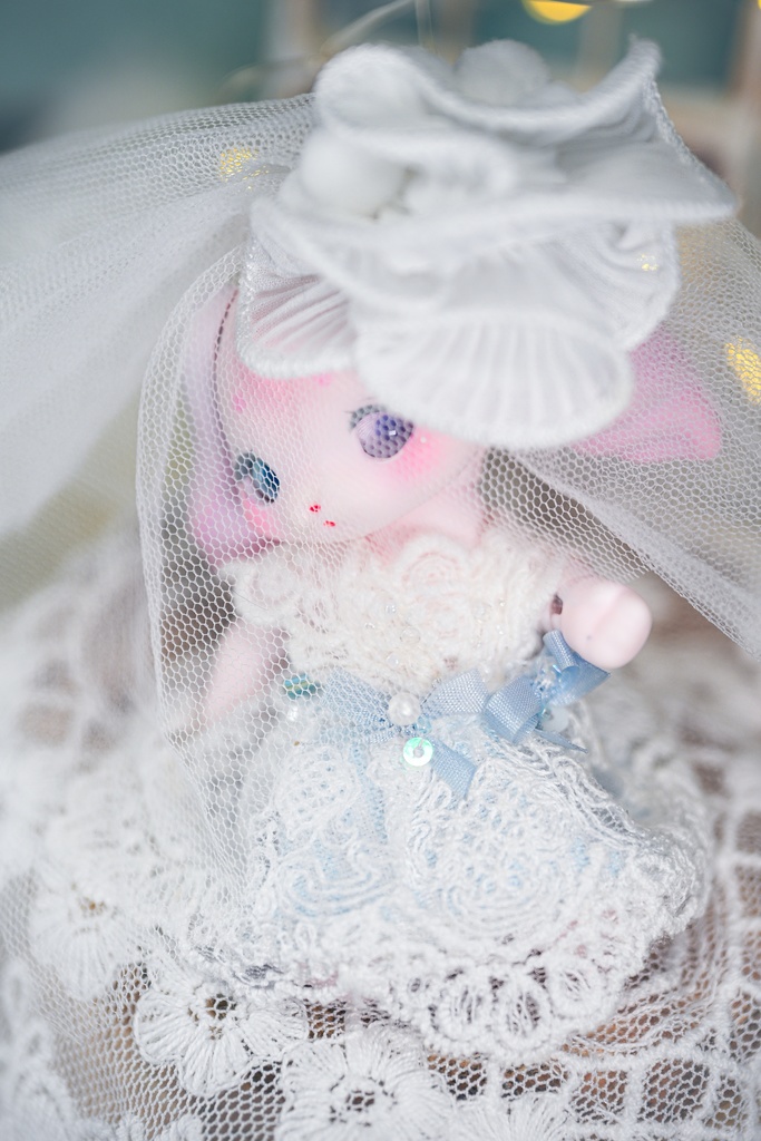 [Cocoriang + Kumukuku サイズ] ホワイトレースドレス / White Lace Dress  - 即納/Ready to ship