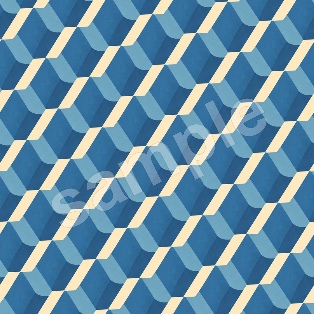 RETRO EVERYDAY 04|レトロポップなデジタルペーパー6枚セット|RETRO PATTERN|