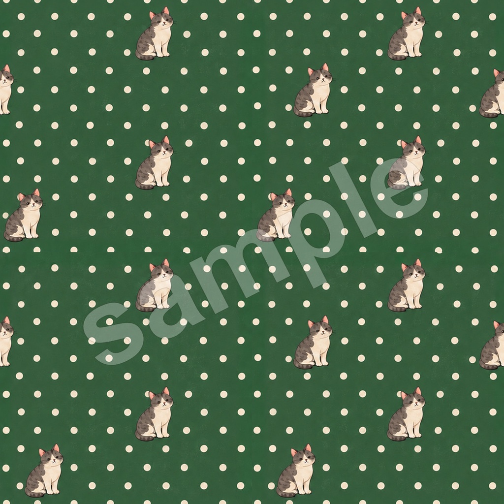 RETRO EVERYDAY 04|レトロポップなデジタルペーパー6枚セット|RETRO PATTERN|