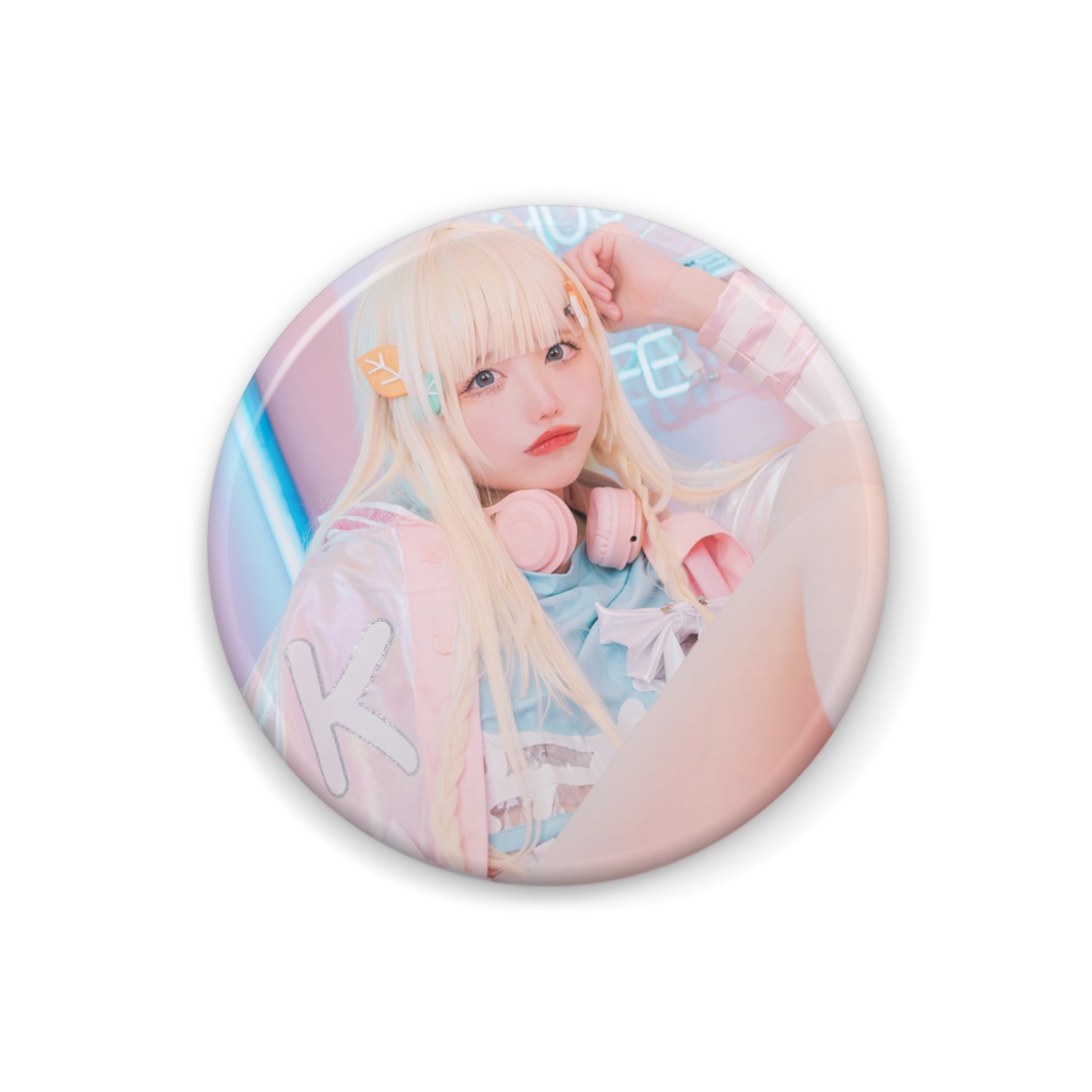 缶バッチෆいろはちゃん
