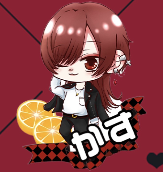 月城碧(かす)アクリルキーホルダー