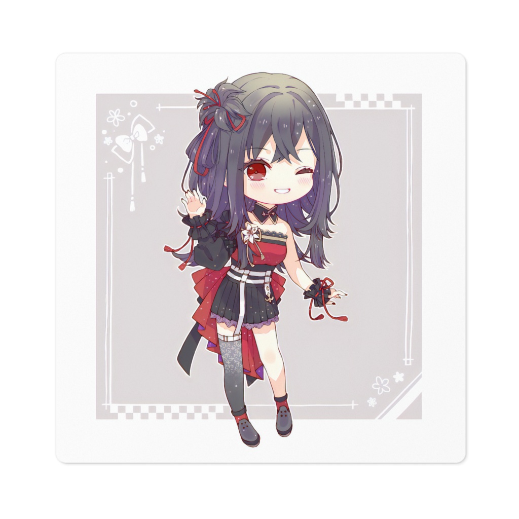 ちびゆりちゃんステッカー