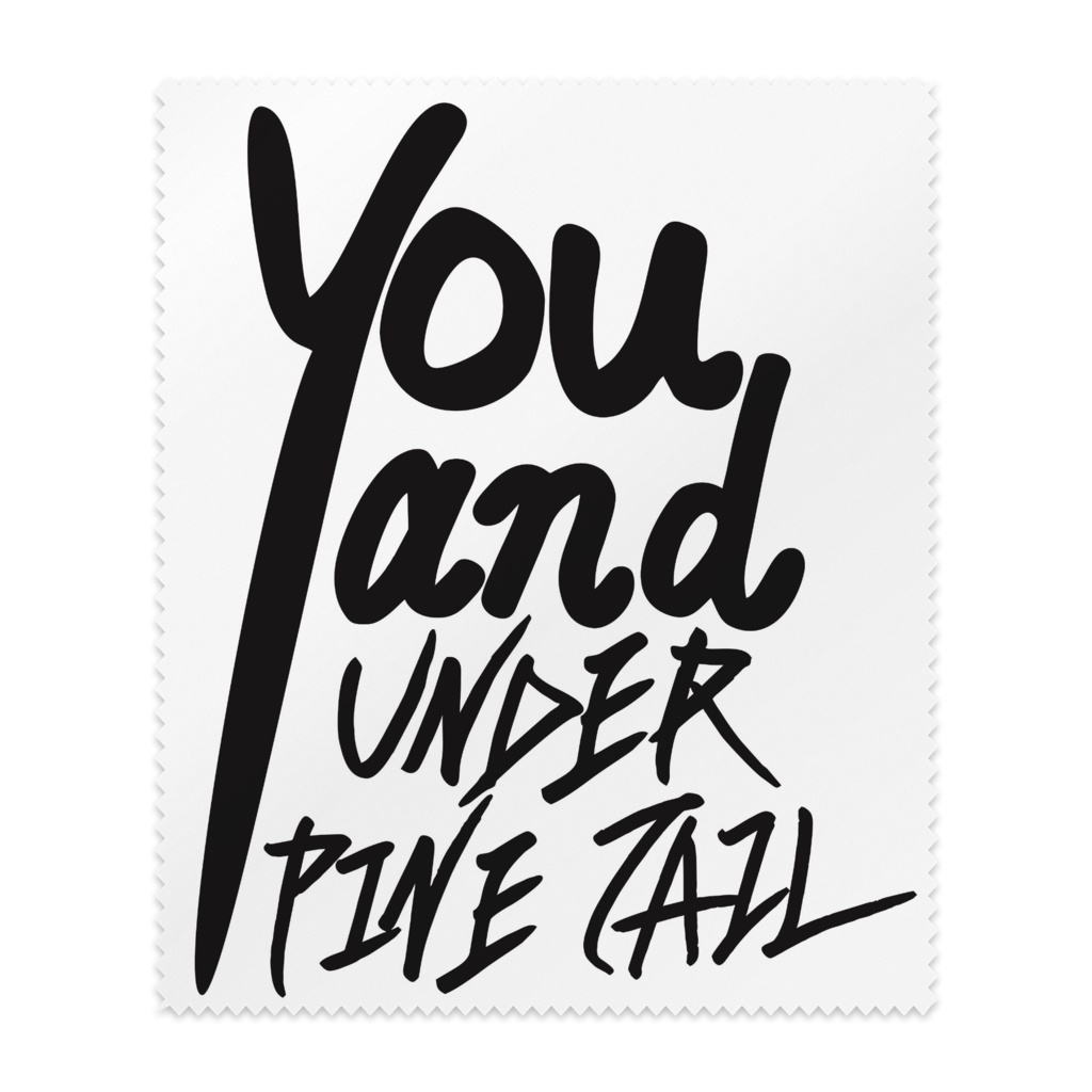 UPT You and UNDER PINE TAIL メガネクロス