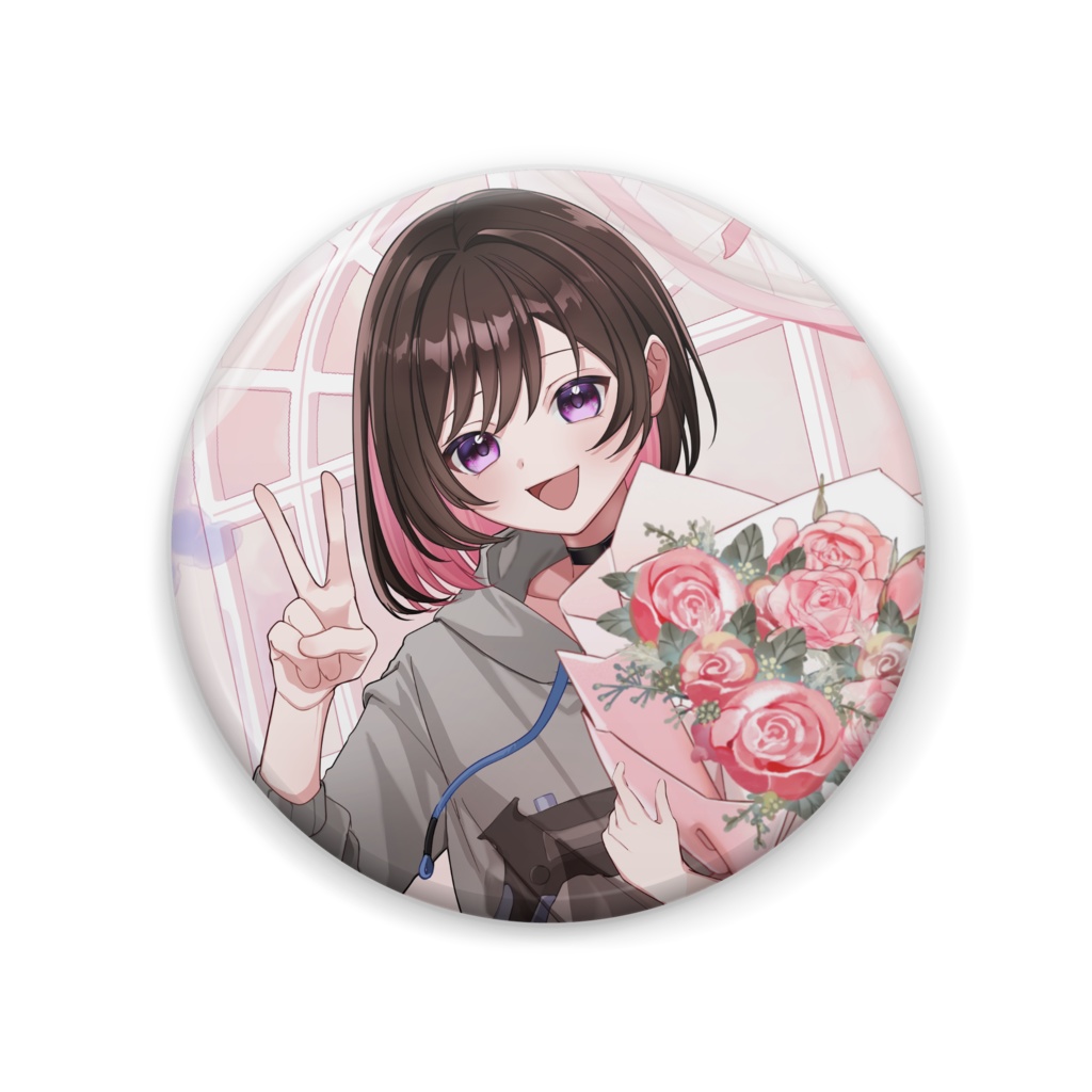 櫻井ヘッドホンデビュー記念グッズ 缶バッジ①