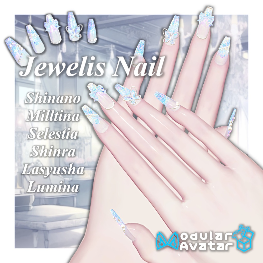 6アバター対応 - Jewelis Nail