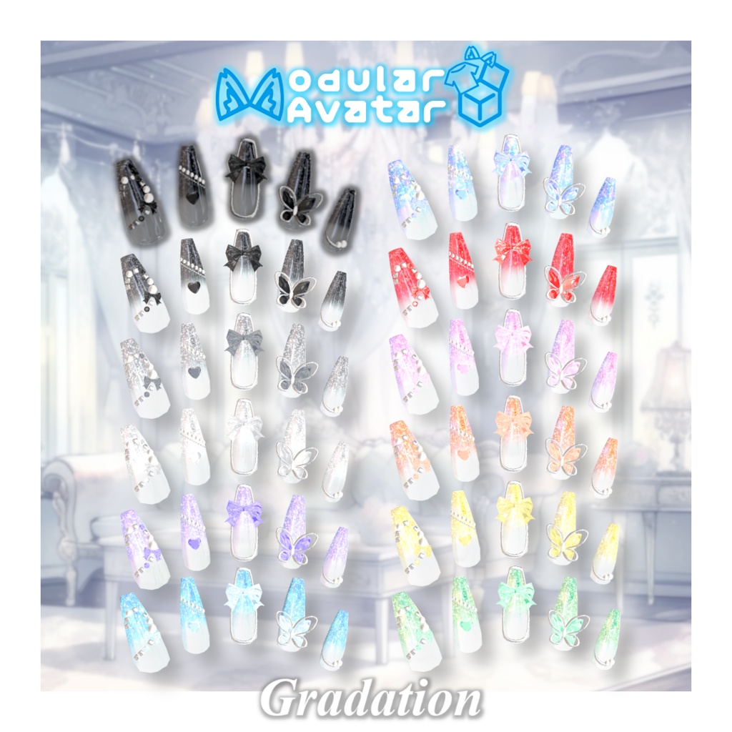 6アバター対応 - Jewelis Nail