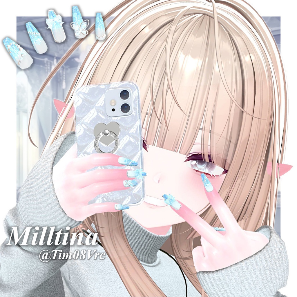 6アバター対応 - Jewelis Nail