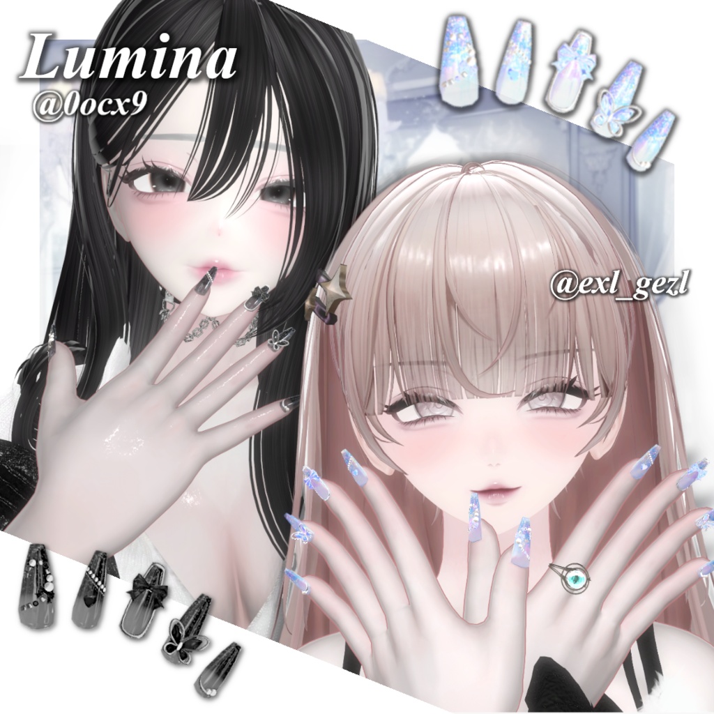6アバター対応 - Jewelis Nail