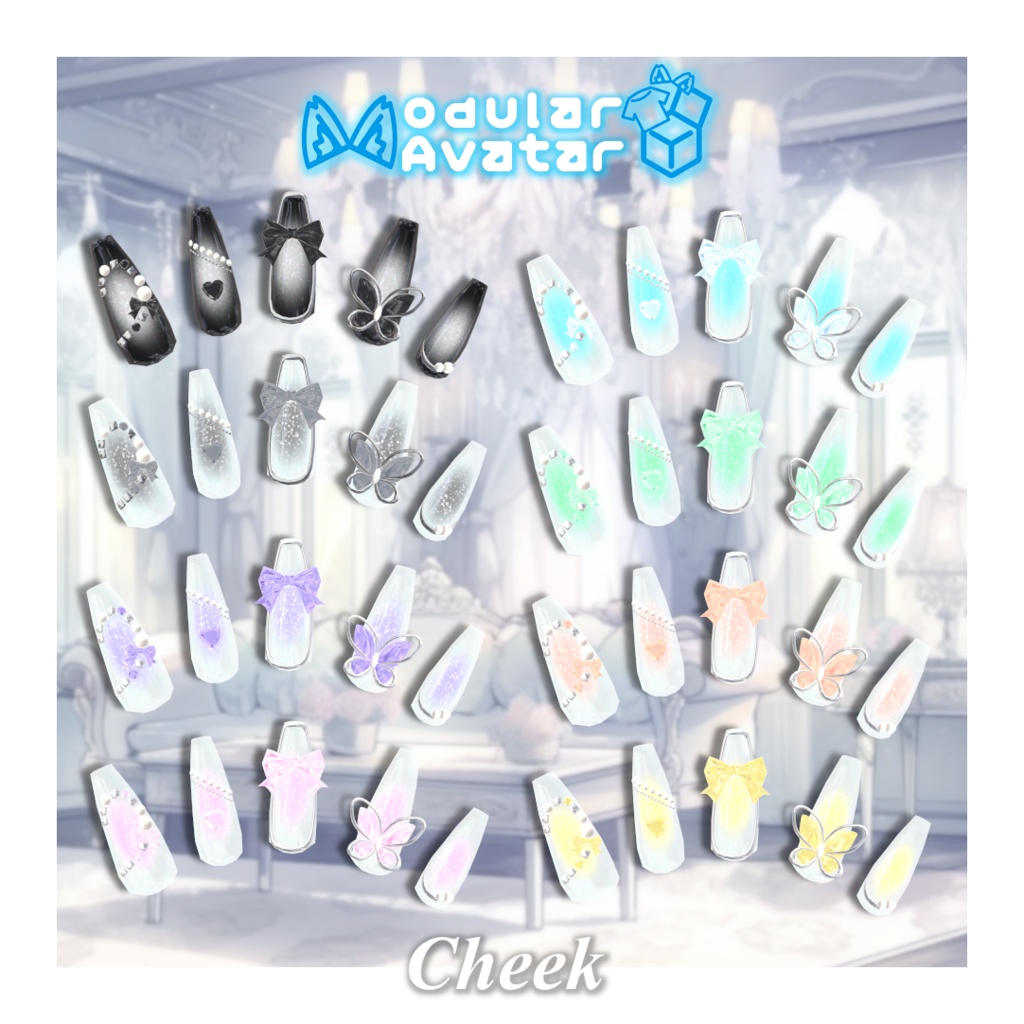 6アバター対応 - Jewelis Nail