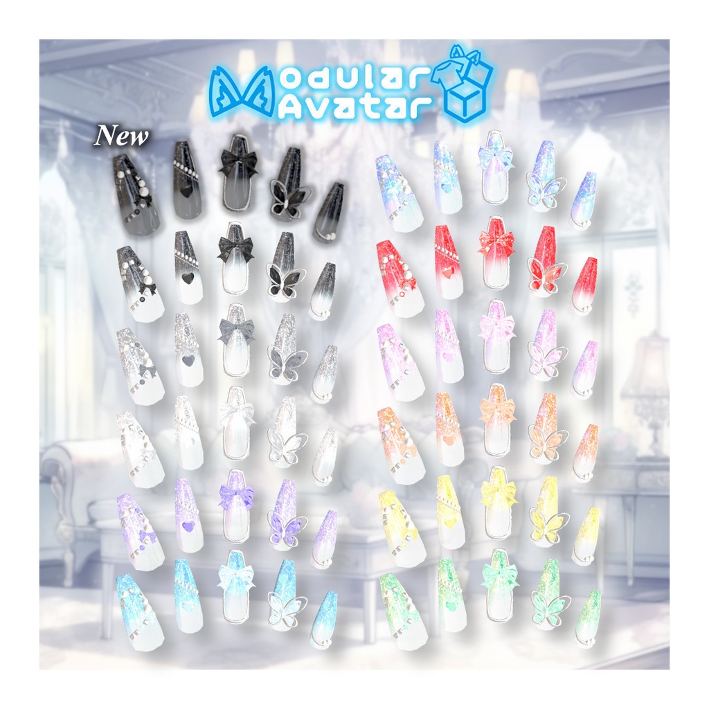 6アバター対応 - Jewelis Nail