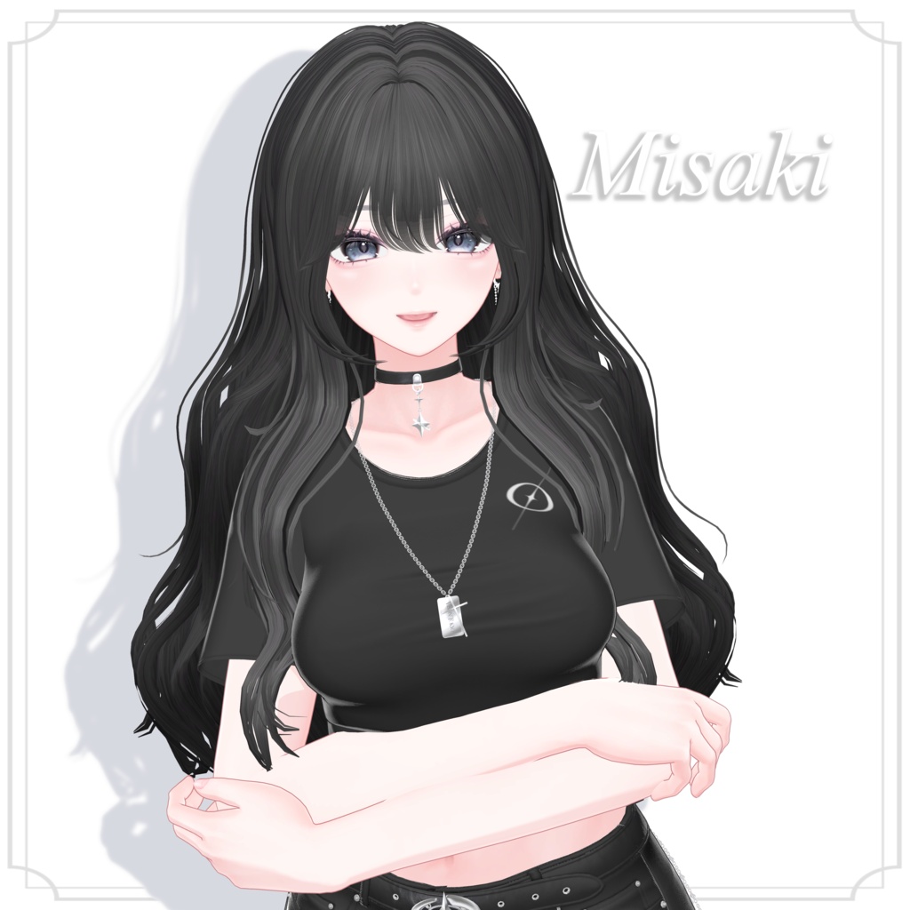24時間限定500円【10アバター対応】Chiffon Wave Hair