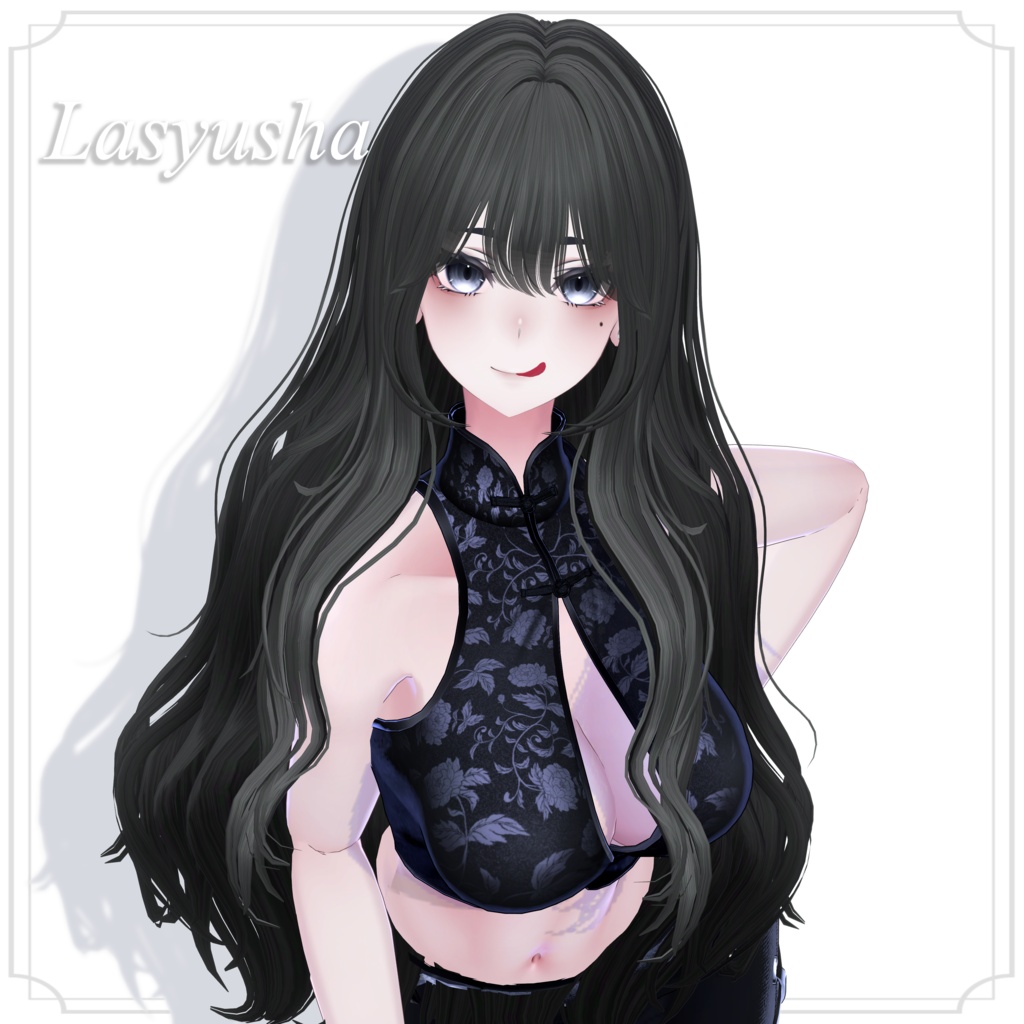24時間限定500円【10アバター対応】Chiffon Wave Hair