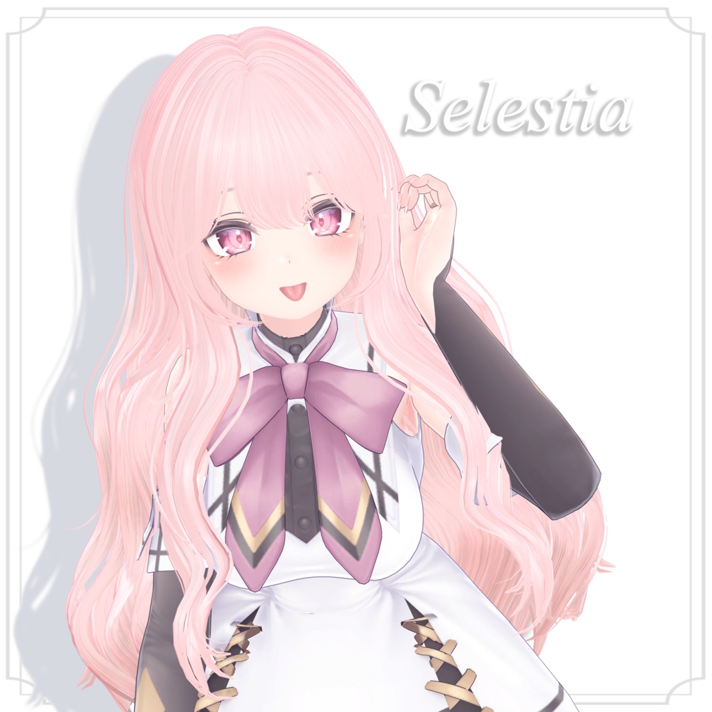 24時間限定500円【10アバター対応】Chiffon Wave Hair