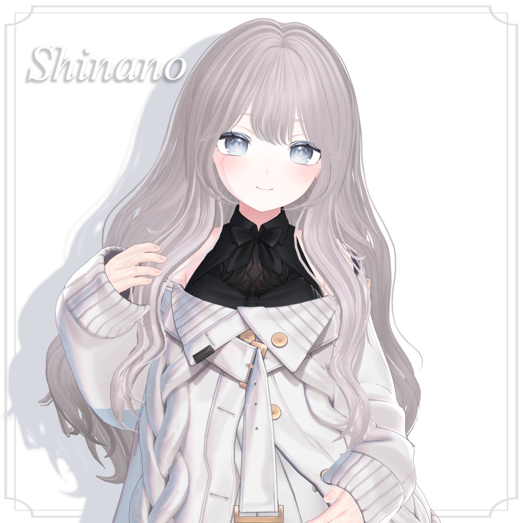 24時間限定500円【10アバター対応】Chiffon Wave Hair