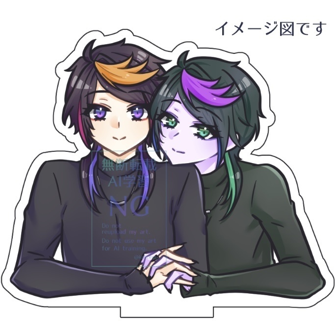 💚💜💚 アクリルスタンド