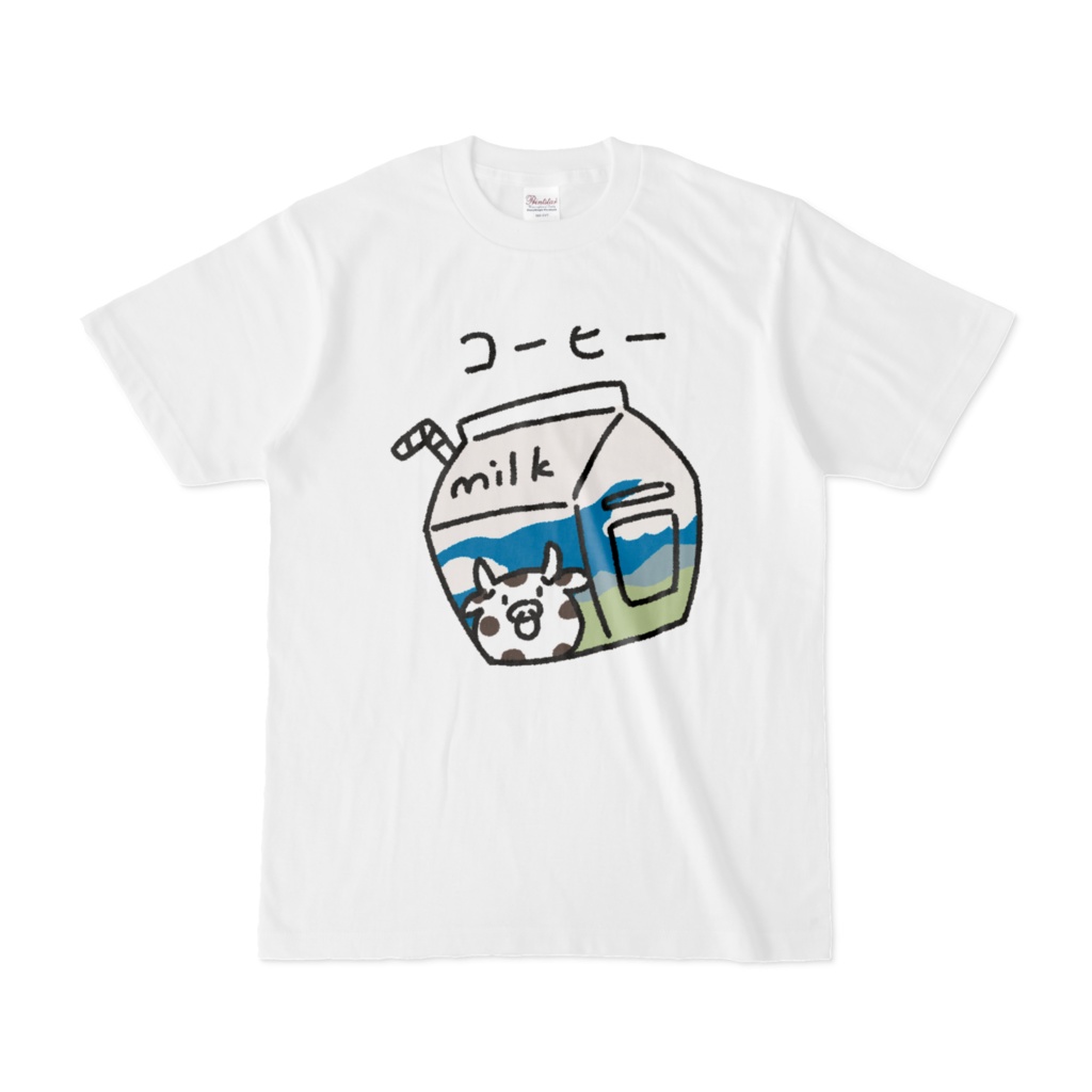 牛乳コーヒーTシャツ