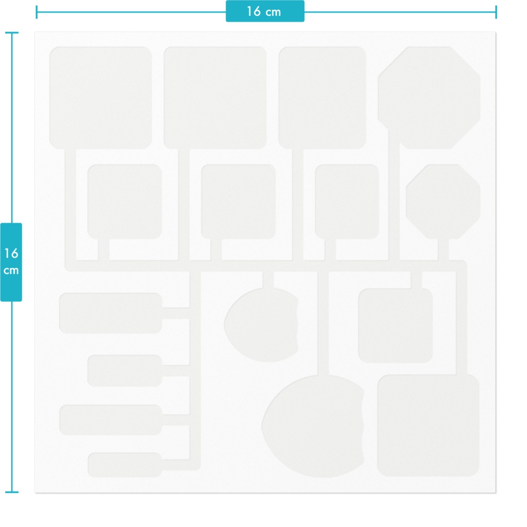ステッカーアソート③(自分でカットタイプ)
