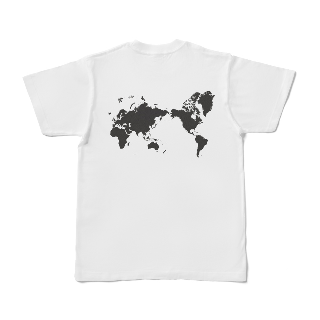 Tシャツ おさかな&世界地図(半袖)