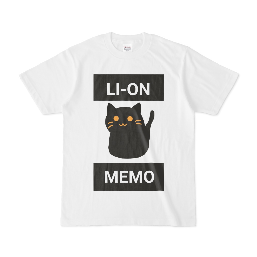 らいおんメモTシャツ(しろ)