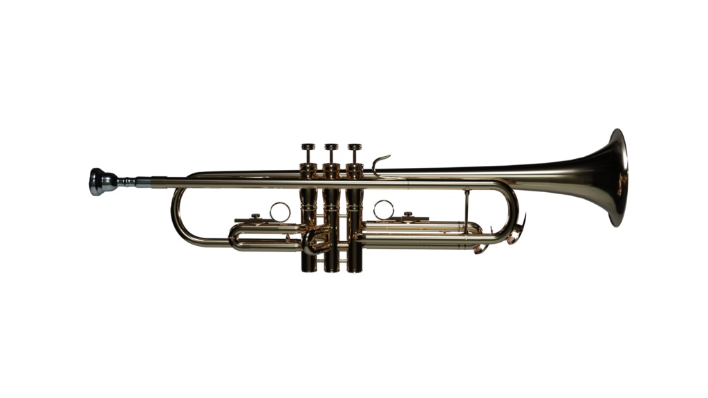 トランペット 3DCGモデル