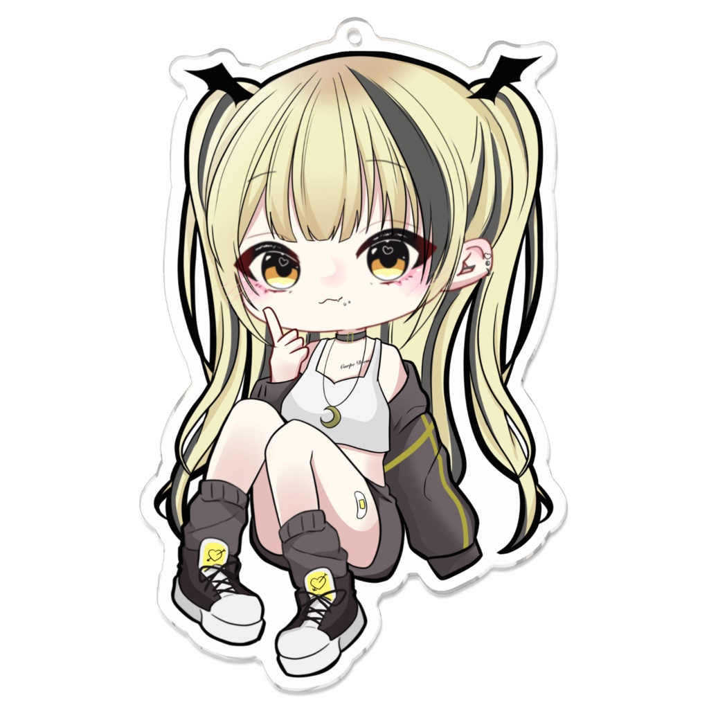 れいか姫のデフォルメアクキー†❤︎