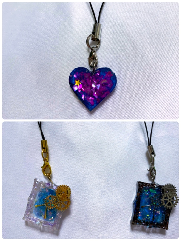 【ジョジョ4部】レジンイメージストラップ