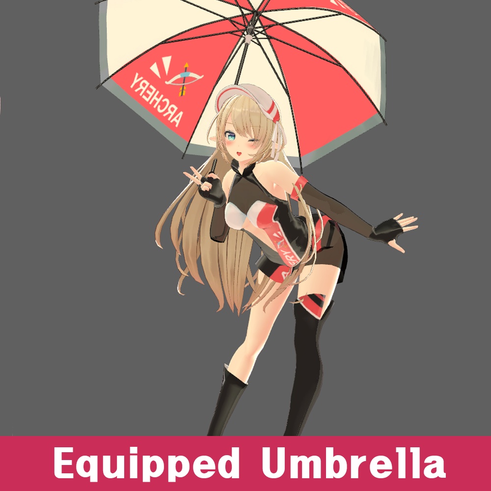 アーチェリー·ガール·ドレス【3Dモデル】