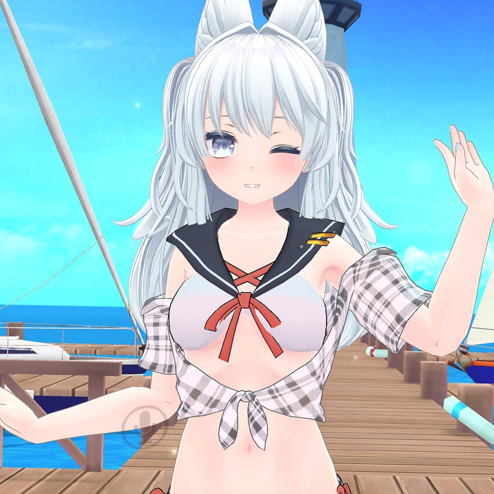 セーラービキニ【3Dモデル】