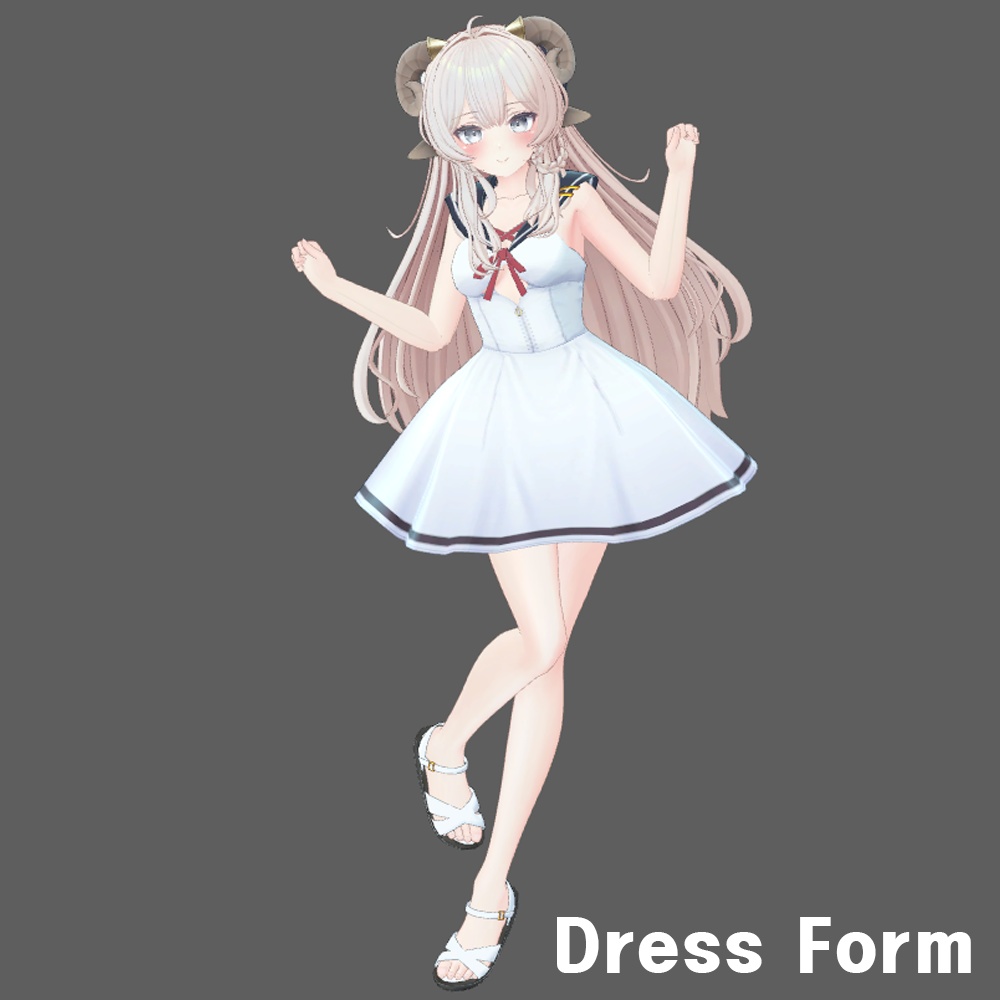 セーラービキニ (Ururu ver)【3Dモデル】