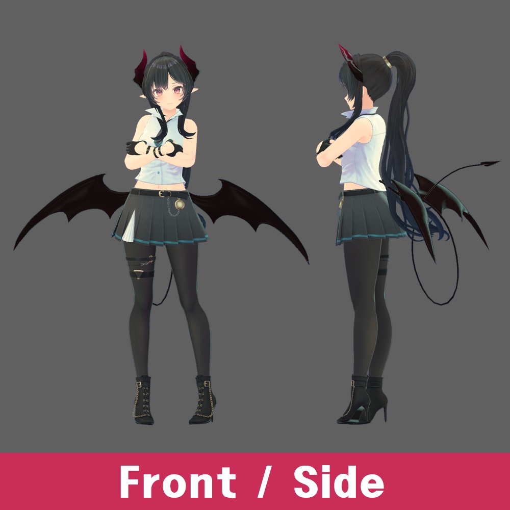 デーモンウイング【3Dモデル】