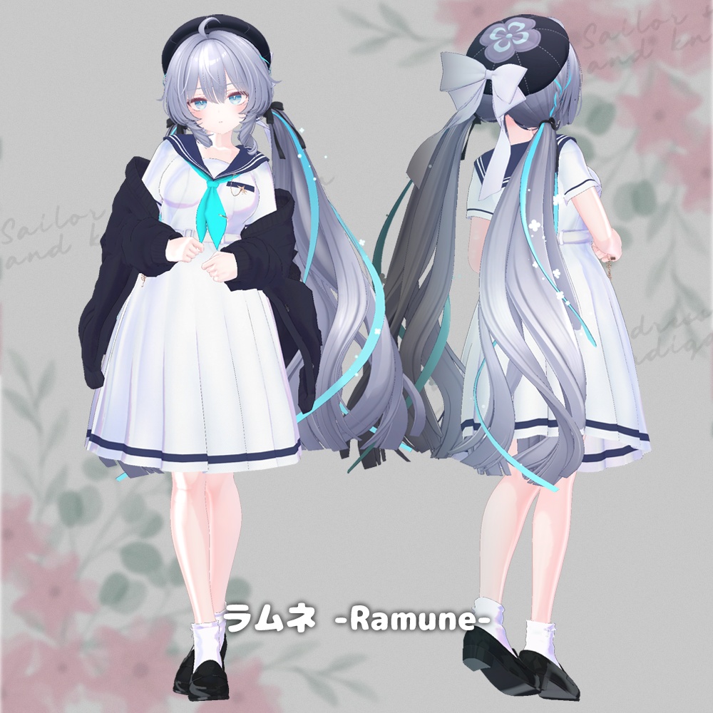 メロウ・セーラー (10Avatars)【3Dモデル】