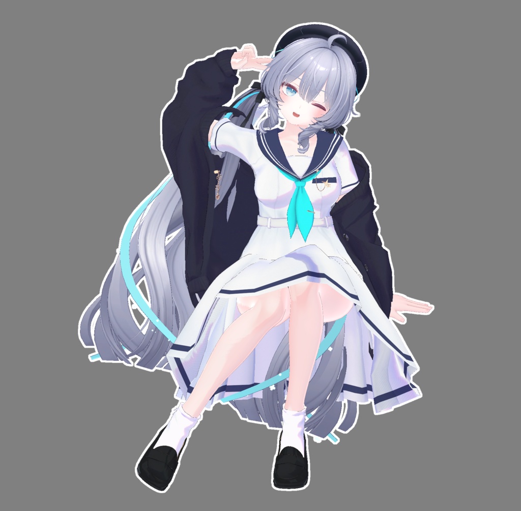 メロウ・セーラー (10Avatars)【3Dモデル】