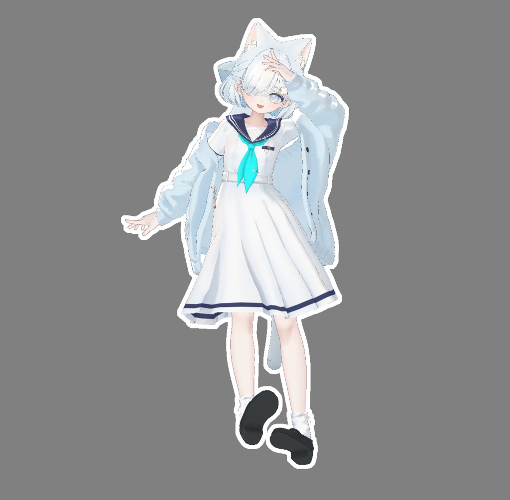 メロウ・セーラー (9Avatars)【3Dモデル】