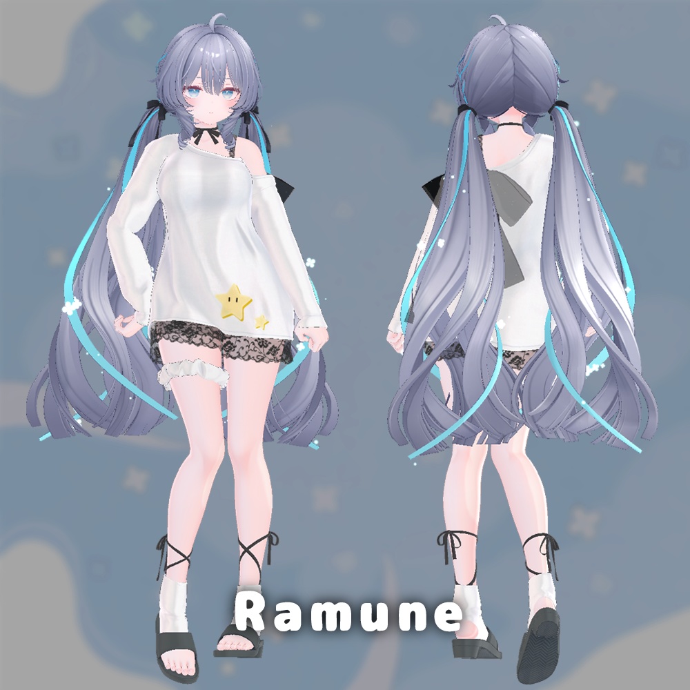 プチ・コージー・ドロップ (13Avatars)【3Dモデル】