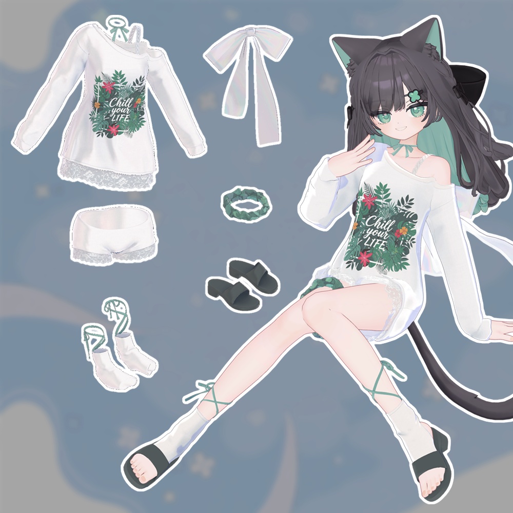 プチ・コージー・ドロップ (13Avatars)【3Dモデル】