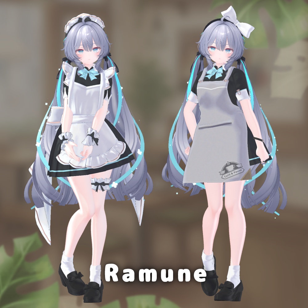 放課後バイト (14Avatars)【3Dモデル】